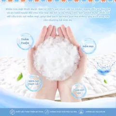 Khăn Rửa Mặt Sử Dụng 1 Lần Molli - Tiện lợi, an toàn, mềm mại và thấm hút tốt