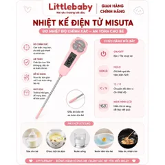 Que đo nhiệt độ nước, sữa Misuta