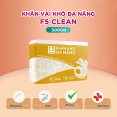 Khăn Vải Khô Mamamy F5 Clean 500g – Khăn Khô Đa Năng Cho Bé