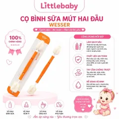 Cọ Rửa Bình Sữa Wesser – Cọ Vệ Sinh Bình Sữa Trẻ Em Cao Cấp Được Nhập Khẩu Từ Hàn Quốc