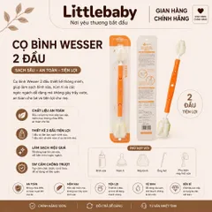 Cọ Rửa Bình Sữa Wesser – Cọ Vệ Sinh Bình Sữa Trẻ Em Cao Cấp Được Nhập Khẩu Từ Hàn Quốc