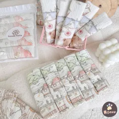 Khăn Xô Muslin Honee Baby Hoạ Tiết Cổ Tích 2 Lớp Cho Bé – Khăn Sữa Cho Trẻ Sơ Sinh Mềm Mịn, Thấm Hút Tốt, An Toàn