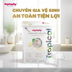 Khăn Rửa Mặt Viên Nén Mamamy Hàn Quốc – Khăn Nén Du Lịch Tiện Lợi