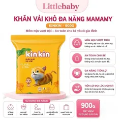 Khăn Vải Khô Mamamy Kinkin 900g – Khăn Khô Đa Năng Cho Bé