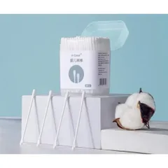 TĂM BÔNG VCOOL LÕI GIẤY HỘP 200 CHIẾC