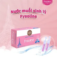 Nước Muối Sinh Lý Fysoline Pháp Cho Trẻ Sơ Sinh – Rửa Mũi, Vệ Sinh Mắt