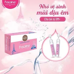 Nước Muối Sinh Lý Fysoline Pháp Cho Trẻ Sơ Sinh – Rửa Mũi, Vệ Sinh Mắt