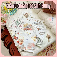 CHĂN Ủ CHOÀNG SƠ SINH HOẠ TIẾT CỔ TÍCH SIÊU XINH CHO BÉ