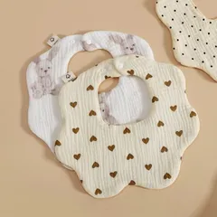 Yếm Xô Hình Hoa Hàn Quốc Cho Bé Siêu Xinh