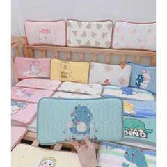 Gối Điều Hòa Tencel Cao Cấp Thoáng Mát Và Êm Ái, Thấm Hút Mồ Hôi Tốt Cho Bé Từ Sơ Sinh KT 20x38cm