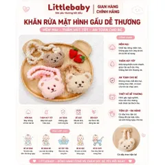 Túi len đựng tỏi, tránh vía hoạ tiết hình gấu dễ thương cho bé
