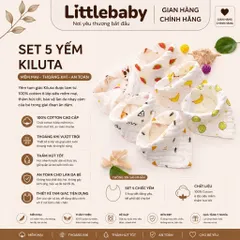 Set 5 Yếm kiluta cho bé
