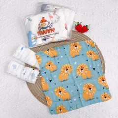 Set 3 khăn sữa Muslin tree cao cấp Manny