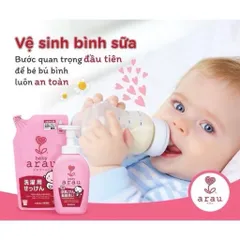 NƯỚC RỬA BÌNH ARAU BABY NỘI ĐỊA NHẬT
