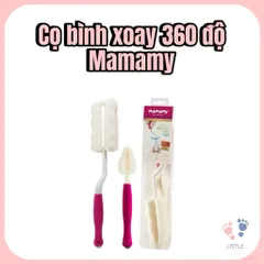 Cọ Rửa Bình Sữa Mamamy Xoay 360 – Dụng Cụ Vệ Sinh Bình Sữa Trẻ Em