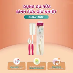 Cọ Rửa Bình Sữa Mamamy Xoay 360 – Dụng Cụ Vệ Sinh Bình Sữa Trẻ Em