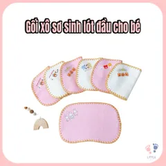 Gối Xô Sơ Sinh 10 Lớp Muslin Cho Bé - Gối Xô Phong Cách Hàn Quốc Siêu Mềm, Mịn, Thấm Hút Mồ Hôi Tốt