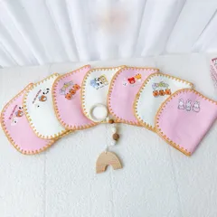 Gối Xô Sơ Sinh 10 Lớp Muslin Cho Bé - Gối Xô Phong Cách Hàn Quốc Siêu Mềm, Mịn, Thấm Hút Mồ Hôi Tốt