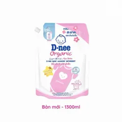 Nước Giặt Xả D-nee Baby Liquid Detergent Túi 1300 ml - 3600ml Thái Lan – Giặt Quần Áo Trẻ Em, Hương Thơm Dịu Nhẹ
