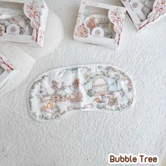 Gối Lót Đầu Sợi Tre Cổ Tích Bubble Tree - Gối Lót Đầu Phong Cách HQ Thoáng Khí Thấm Hút Mồ Hôi Cho Bé Sơ Sinh