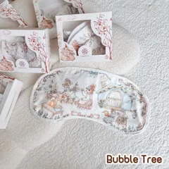 Gối Lót Đầu Sợi Tre Cổ Tích Bubble Tree - Gối Lót Đầu Phong Cách HQ Thoáng Khí Thấm Hút Mồ Hôi Cho Bé Sơ Sinh