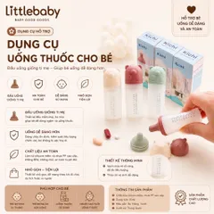 Dụng cụ uống siro kichilachi cho bé siêu mềm