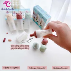 Dụng cụ uống siro kichilachi cho bé siêu mềm