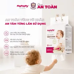 Khăn Vải Khô Mamamy Baby & Mom 180 Miếng – Khăn Khô Đa Năng Cho Bé Sơ Sinh, Lau Mặt Lau Miệng ( DẠNG RÚT )