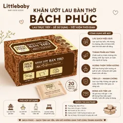 Khăn Ướt Lau Bàn Thờ Bách Phúc Hương Trầm – Làm Sạch Nhanh, Tiện Lợi, An Toàn 99.9%