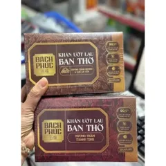 Khăn Ướt Lau Bàn Thờ Bách Phúc Hương Trầm – Làm Sạch Nhanh, Tiện Lợi, An Toàn 99.9%