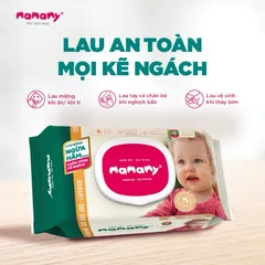 Khăn Ướt Mamamy 100 Tờ Không Mùi – Khăn Ướt Cho Bé Sơ Sinh Mềm Mại An Toàn
