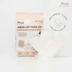 Miếng Lót Thấm Sữa Siêu Mỏng Molli – Lót Thấm Sữa An Toàn Cho Mẹ