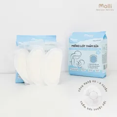 Miếng Lót Thấm Sữa Siêu Mỏng Molli – Lót Thấm Sữa An Toàn Cho Mẹ