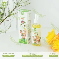 Tinh Dầu Xịt Chống Muỗi Mipbi 100ml Cho Bé – Xịt Muỗi An Toàn