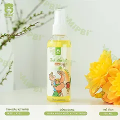 Tinh Dầu Xịt Chống Muỗi Mipbi 100ml Cho Bé – Xịt Muỗi An Toàn