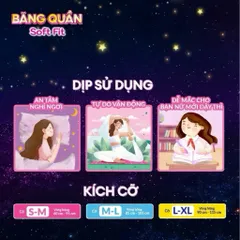 ( 12 miếng ) Băng vệ sinh dạng quần Diana Soft Fit 360 Độ - Chống Tràn, Thoáng Khí