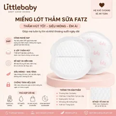 Hộp 30 Miếng Lót Thấm Sữa Fatzbaby – Miếng Lót Thấm Sữa Cho Mẹ