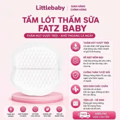 Hộp 30 Miếng Lót Thấm Sữa Fatzbaby – Miếng Lót Thấm Sữa Cho Mẹ
