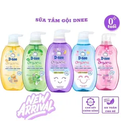 Sữa Tắm Gội 2in1 Dnee Cho Bé – Sữa Tắm Gội Trẻ Sơ Sinh Thái Lan