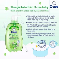 Sữa Tắm Gội 2in1 Dnee Cho Bé – Sữa Tắm Gội Trẻ Sơ Sinh Thái Lan