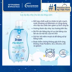 Sữa Tắm Gội 2in1 Dnee Cho Bé – Sữa Tắm Gội Trẻ Sơ Sinh Thái Lan