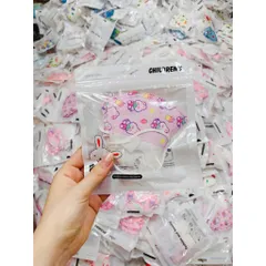[mua 1 set tặng 1 chiếc]Khẩu Trang 3D Cho Bé In Hình Hoạt Hình Dễ Thương,Khẩu Trang Trẻ Em Kháng Bụi Ôm Mặt Thoáng Khí