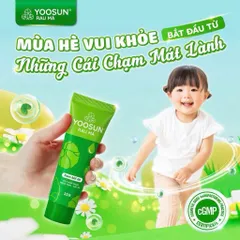 Kem bôi da Yoosun rau má 50G - Giúp làm dịu mẩn ngứa, ngừa rôm sẩy, dưỡng ẩm và làm mát da