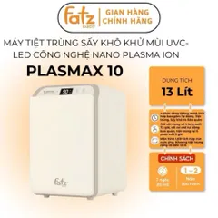Máy tiệt trùng sấy khô khử mùi UVC-LED Nano Plasma Ion Fatzbaby PLASMAX 10 FB4812ZH