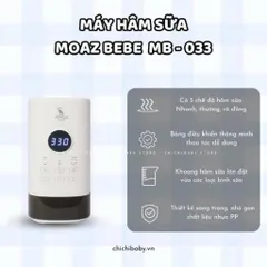 Máy Hâm Sữa Thông Minh Siêu Tốc Moaz Bebe MB-033