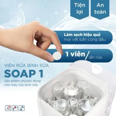 Viên rửa bình sữa Fatz baby Soap 1