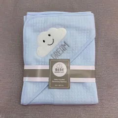 Chăn Ủ Choàng Cho Bé Có Mũ Bebe Comfort – Khăn Ủ Sơ Sinh Cotton Mềm Mại, Khăn Tắm Cho Bé Sơ Sinh 0-12 Tháng