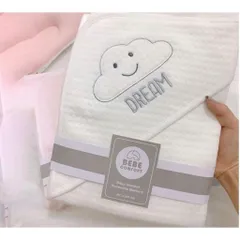 Chăn Ủ Choàng Cho Bé Có Mũ Bebe Comfort – Khăn Ủ Sơ Sinh Cotton Mềm Mại, Khăn Tắm Cho Bé Sơ Sinh 0-12 Tháng