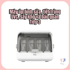 Máy Tiệt Trùng Bình Sữa UVC Fatzbaby Tidy 3 – Sấy Khô, Bảo Quản Bình Sữa Cho Bé