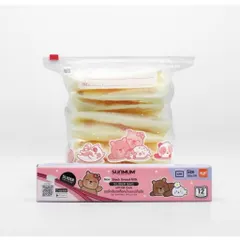 Túi Zip Đa Năng Sunmum Thái Lan Chính Bảo Hãng - Hộp 12 Túi Đựng Đồ, Trữ Sữa Mẹ